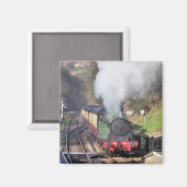 DAMPFZÜGE MAGNET (Vorderseite/Rückseite)