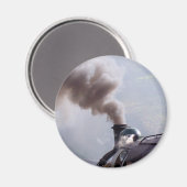 DAMPFZÜGE MAGNET (Vorderseite/Rückseite)