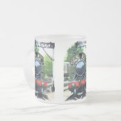 DAMPFZÜGE MATTGLASTASSE (Vorderseite Links)