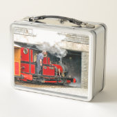 DAMPFZÜGE METALL BROTDOSE (Rückseite)