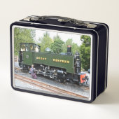 DAMPFZÜGE METALL BROTDOSE (Rückseite)