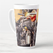 DAMPFZÜGE MILCHTASSE (Linke Ecke)