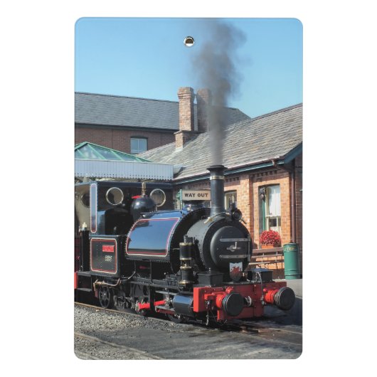 DAMPFZÜGE MINI KLEMMBRETT (Rückseite)