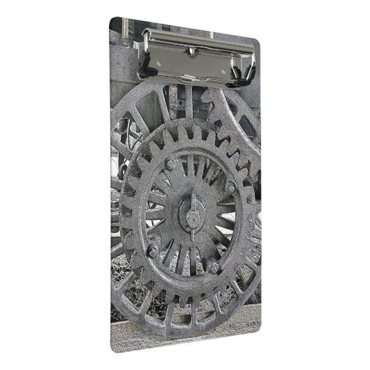 DAMPFZÜGE MINI KLEMMBRETT (Schrägansicht)