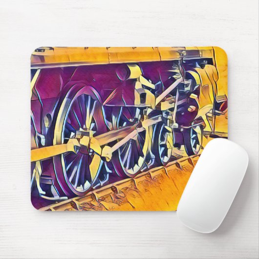 DAMPFZÜGE MOUSEPAD (Mit Mouse)