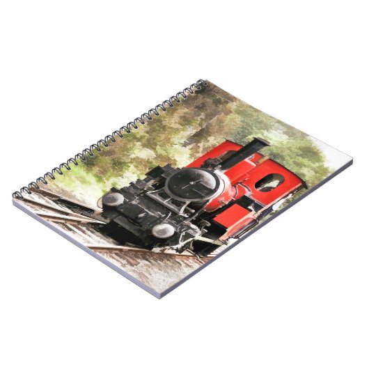 DAMPFZÜGE NOTIZBLOCK (Linke Seite)