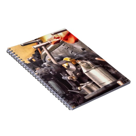 DAMPFZÜGE NOTIZBLOCK (Rechte Seite)