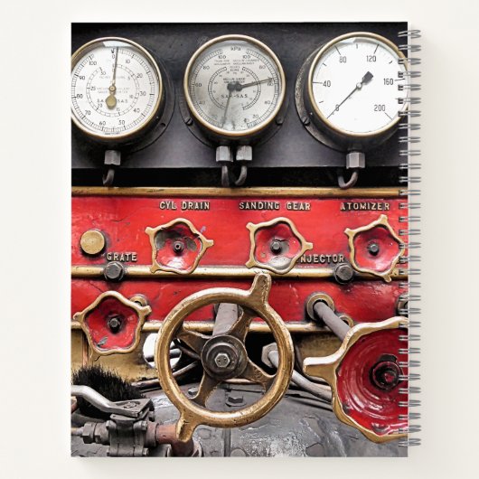 DAMPFZÜGE NOTIZBLOCK (Rückseite)