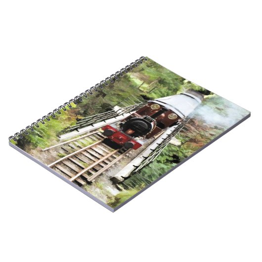 DAMPFZÜGE NOTIZBLOCK (Linke Seite)