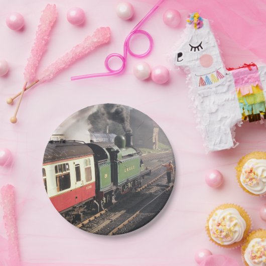 DAMPFZÜGE PAPPTELLER (Party)