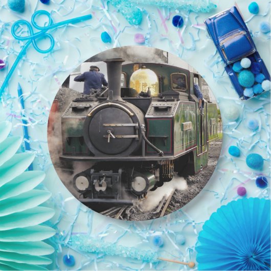 DAMPFZÜGE PAPPTELLER (Party)