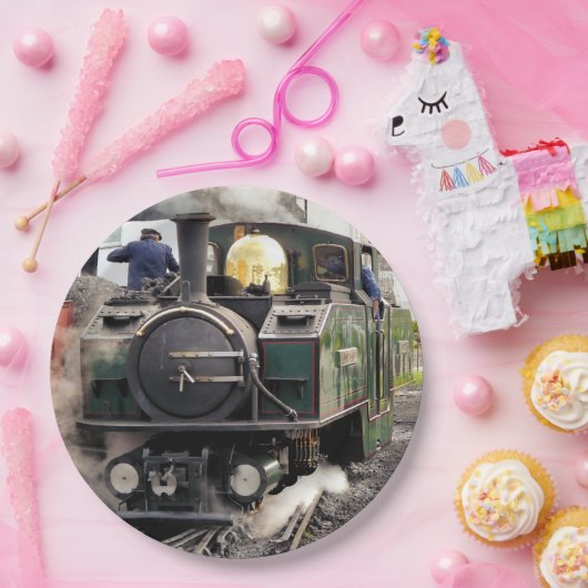 DAMPFZÜGE PAPPTELLER (Party)