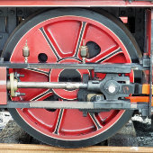 DAMPFZÜGE PAPPTELLER