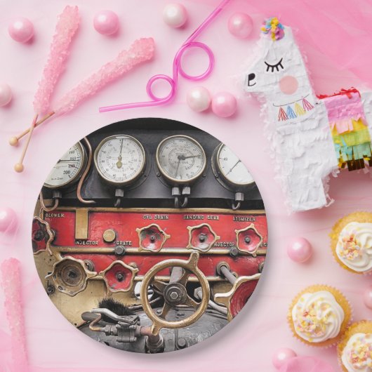 DAMPFZÜGE PAPPTELLER (Party)