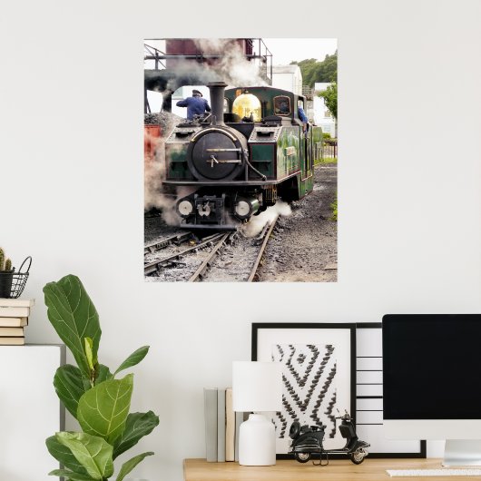 DAMPFZÜGE POSTER (Heimbüro)