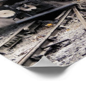 DAMPFZÜGE POSTER (Ecke)