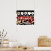 DAMPFZÜGE POSTER (Küche)