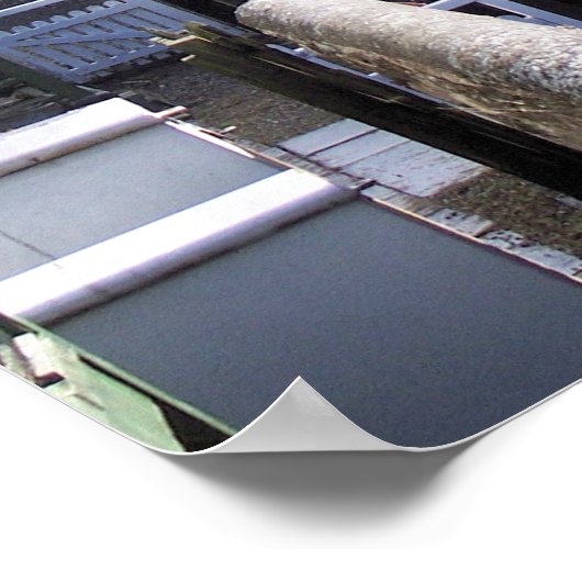 DAMPFZÜGE POSTER (Ecke)