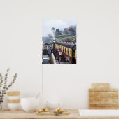 DAMPFZÜGE POSTER (Küche)