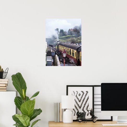 DAMPFZÜGE POSTER (Heimbüro)