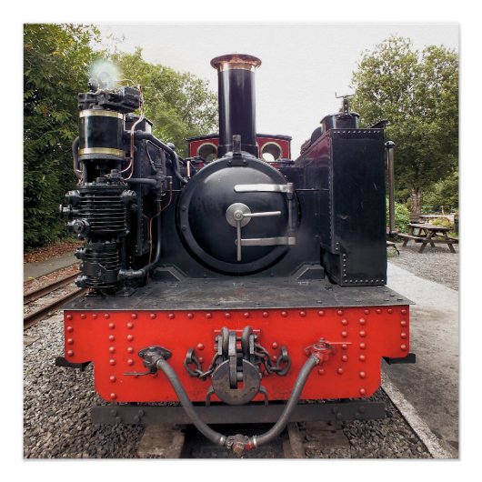 DAMPFZÜGE POSTER (Vorderseite)