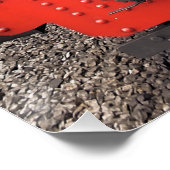 DAMPFZÜGE POSTER (Ecke)