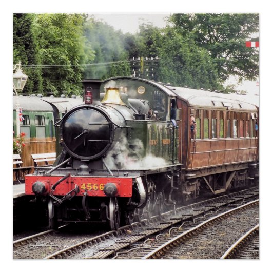 DAMPFZÜGE POSTER (Vorderseite)