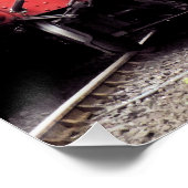 DAMPFZÜGE POSTER (Ecke)