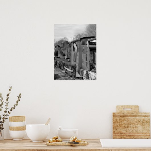 DAMPFZÜGE POSTER (Küche)