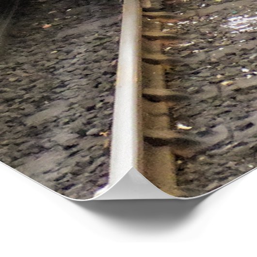 DAMPFZÜGE POSTER (Ecke)