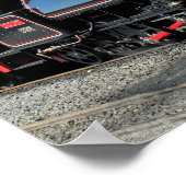 DAMPFZÜGE POSTER (Ecke)