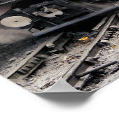 DAMPFZÜGE POSTER (Ecke)