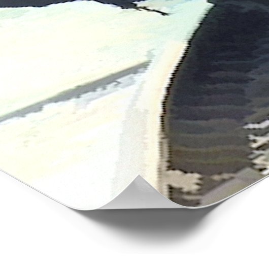 DAMPFZÜGE POSTER (Ecke)