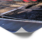 DAMPFZÜGE POSTER (Ecke)