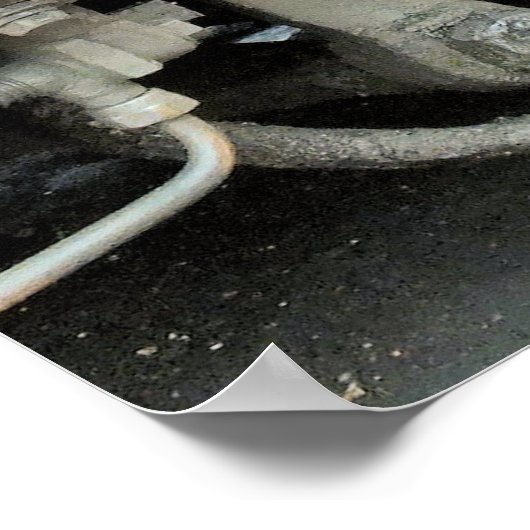 DAMPFZÜGE POSTER (Ecke)