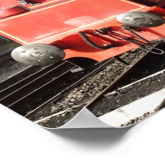 DAMPFZÜGE POSTER (Ecke)