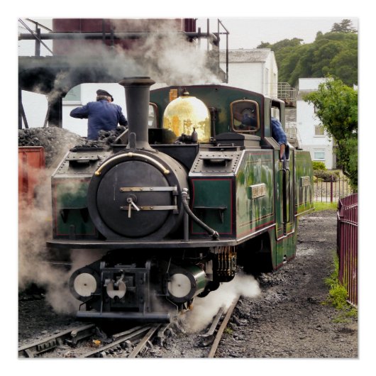 DAMPFZÜGE POSTER (Vorderseite)