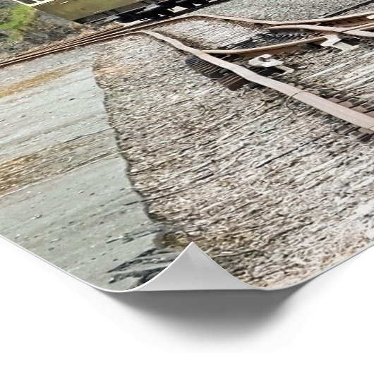 DAMPFZÜGE POSTER (Ecke)