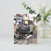 DAMPFZÜGE POSTKARTE (Stehend Vorderseite)