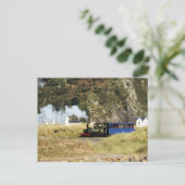 DAMPFZÜGE POSTKARTE (Stehend Vorderseite)