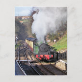 DAMPFZÜGE POSTKARTE (Vorderseite)