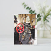 DAMPFZÜGE POSTKARTE (Stehend Vorderseite)