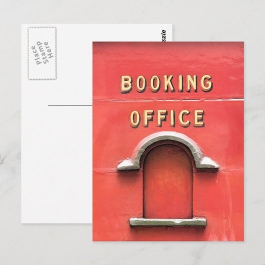 DAMPFZÜGE POSTKARTE (Vorne/Hinten)