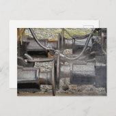 DAMPFZÜGE POSTKARTE (Vorne/Hinten)