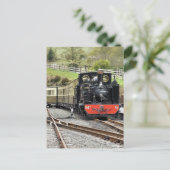 DAMPFZÜGE POSTKARTE (Stehend Vorderseite)