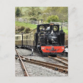 DAMPFZÜGE POSTKARTE (Vorderseite)