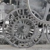 DAMPFZÜGE POSTKARTE