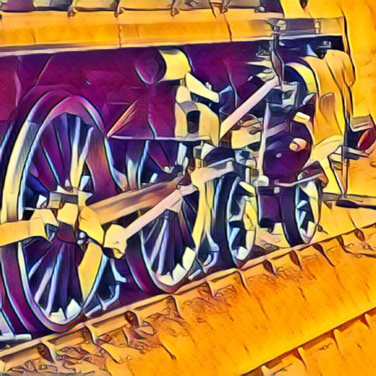 DAMPFZÜGE POSTKARTE