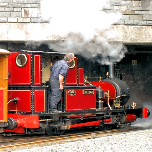 DAMPFZÜGE POSTKARTE