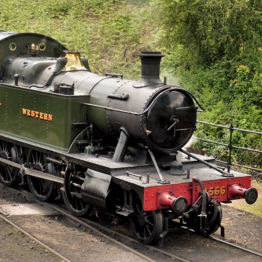 DAMPFZÜGE POSTKARTE